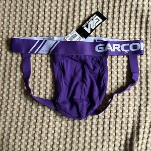 Garçon Model Purple Men's Jockstrap